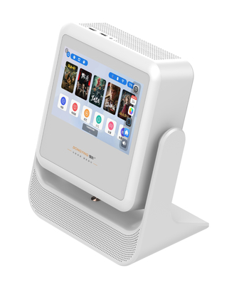 Native 720P Resolution Touch Pad Projector with Touch Screen Built-in Speaker 5G WiFi for Home Theater and Party Entertainment