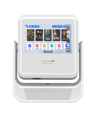 Native 720P Resolution Touch Pad Projector with Touch Screen Built-in Speaker 5G WiFi for Home Theater and Party Entertainment