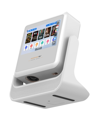 Native 720P Resolution Touch Pad Projector with Touch Screen Built-in Speaker 5G WiFi for Home Theater and Party Entertainment