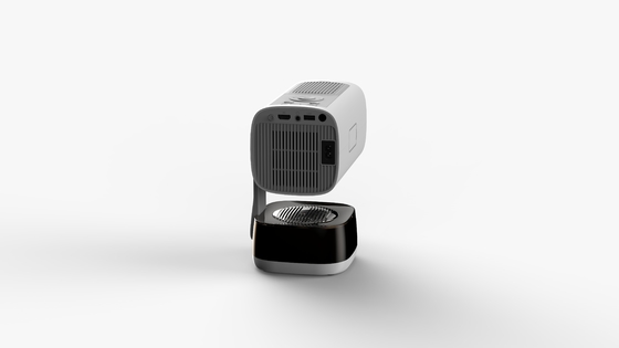 Karaoke Mini Projector Sun 606 300ANSI 180 Degree Rotatable LED Light Stand Outdoor Movie Projectors Speaker for Home Theater