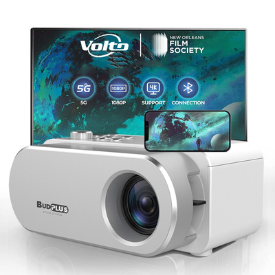 Native 360P Official Business Video Mobile Projector 4K With 1G RAM + 8G ROM
