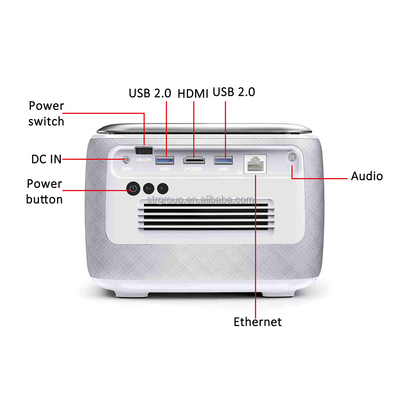 New SKY 118 3D Smart Android Proyector Hologram Mobile Projectors DLP WIFI Small Pocket LED 4k Projector