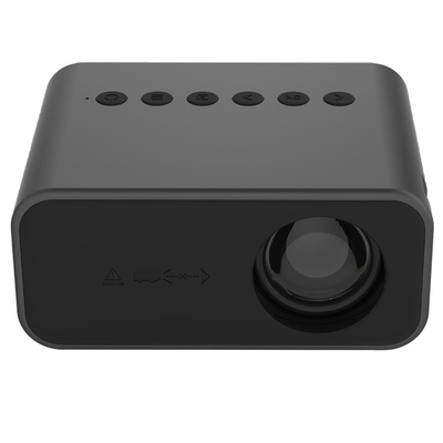 Star 200 Portable Mini Projector with 2K Resolution LED Lamp Manual Lens for Home Theater Use Includes Bag Accessory