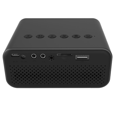 Star 200 Portable Mini Projector with 2K Resolution LED Lamp Manual Lens for Home Theater Use Includes Bag Accessory