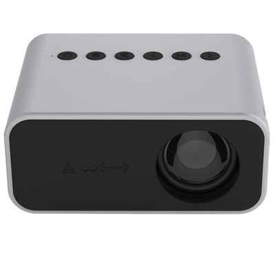 Star 200 Portable Mini Projector with 2K Resolution LED Lamp Manual Lens for Home Theater Use Includes Bag Accessory