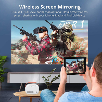 Sun 700 Portable Projector with Handle Support Full HD Proyector 1080P Home Video Projetor