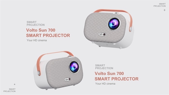 Sun 700 Portable Projector with Handle Support Full HD Proyector 1080P Home Video Projetor
