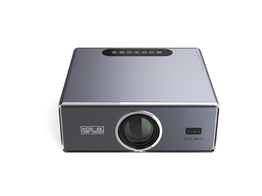 Budplus H5 4Android 9 Smart Home Theater Projector with 20000 Lumen LED Lamp 4K 1080P WiFi Remote 2G RAM for Movie Playback