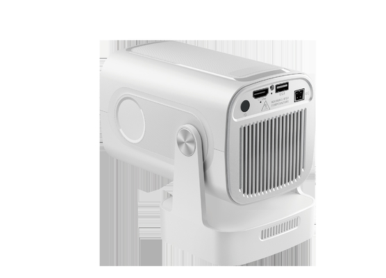 Smart Android Projector with Mini Laser 5G WIFI Video Screen Stand 2G RAM Home Theater Use Accessory Bag Included Sun 600 1080p