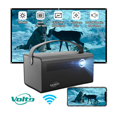 Portatil 3d MINI Projector Android Full HD 1080P Home Theater Cinema Projectors LED Portable 4K Video Beamer WIFI Mobile Phone