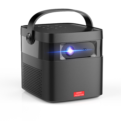 Portable 1080P DLP LED 3D Beamer 4K UHD Auto 2G Overhead Projector Home Outdoor Games Built-in Battery Wi-Fi BT Sky 800 GTV