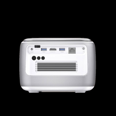 Smart DLP LED Projector 750 Ansi Lumens Android 9.0 System Wireless 3D Portable Mini Projector 4K Resolution Sky 118 GTV
