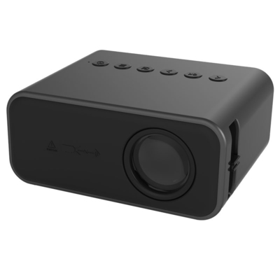 Smart Home Theater 1080p Portable Pocket Projector LED Lamp Mini Projector Stereo Manual Lens Star 200