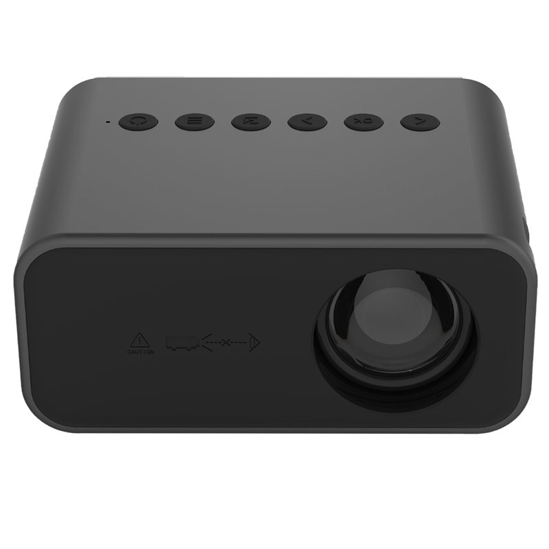 Star 200 Portable Mini Projector with 2K Resolution LED Lamp Manual Lens for Home Theater Use Includes Bag Accessory