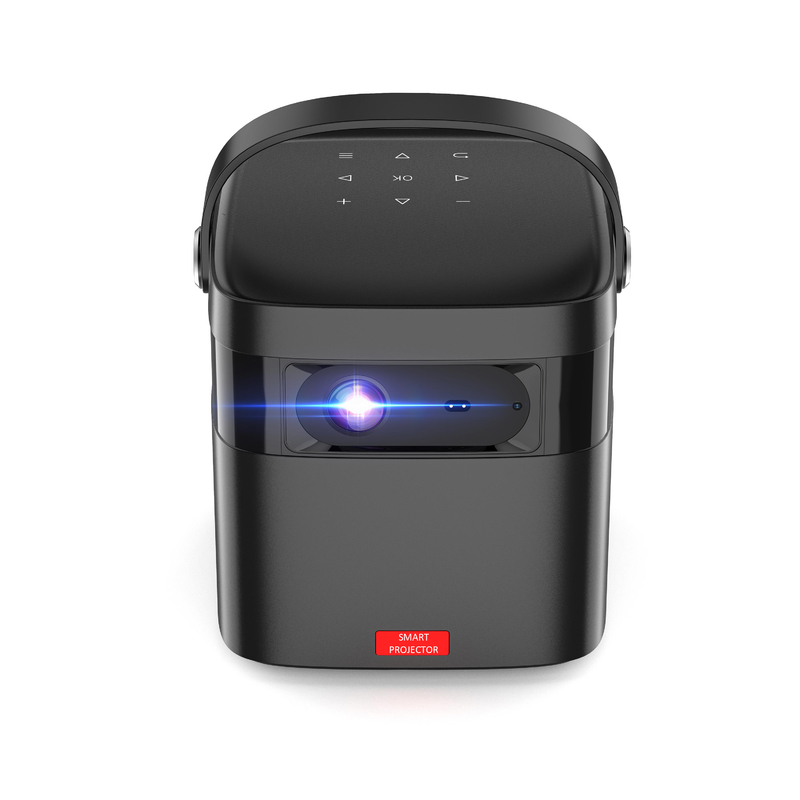 Portable 1080P DLP LED 3D Beamer 4K UHD Auto 2G Overhead Projector Home Outdoor Games Built-in Battery Wi-Fi BT Sky 800 GTV